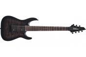 Jackson JS22Q-7 DKA Dinky Arch Top HT Transparent Black Burst