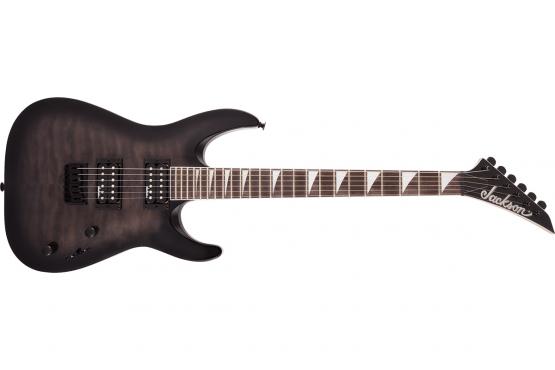 Jackson JS32Q DKA Dinky Arch Top HT Transparent Black Burst: 1