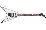 Jackson JS32 AH King V White With Black Bevels