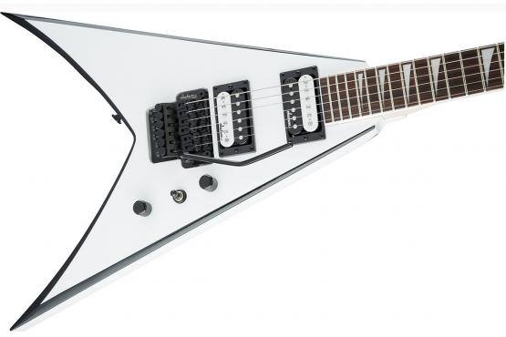 Jackson JS32 AH King V White With Black Bevels: 2