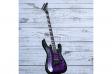 Jackson JS32Q DKA Dinky Arch Top Transparent Purple Burst: 4