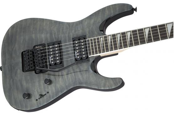 Jackson JS32Q Arch Top AH Trans Black: 2