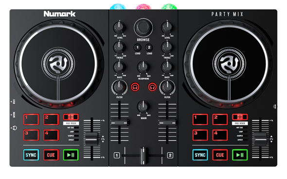Numark Party Mix II: 1