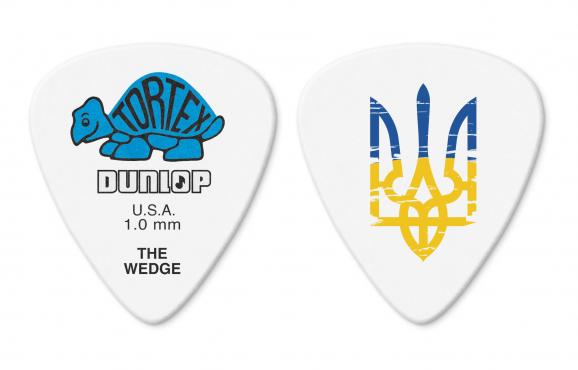 Dunlop Tortex Wedge Custom Ukr 1.00: 2