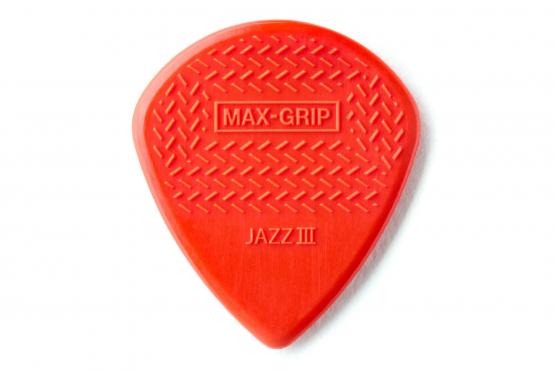 Dunlop Max-Grip Jazz III Nylon Pick: 1