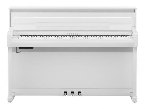 Yamaha Clavinova CLP-885 (Polished White): 2