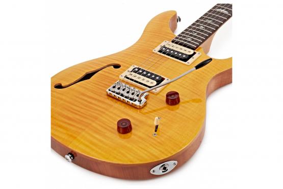 PRS SE Custom 22 Semi-Hollow (Santana Yellow): 5
