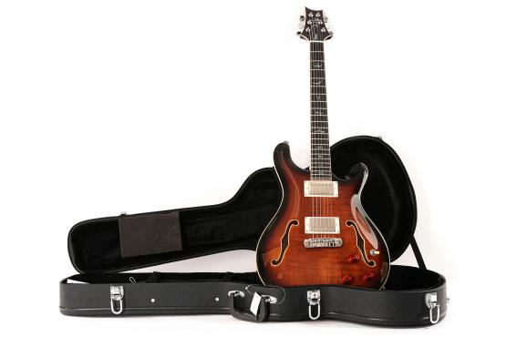 PRS SE Hollowbody II Piezo (Black Gold Burst): 5