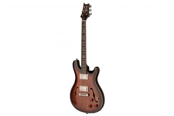 PRS SE Hollowbody II Piezo (Black Gold Burst): 2