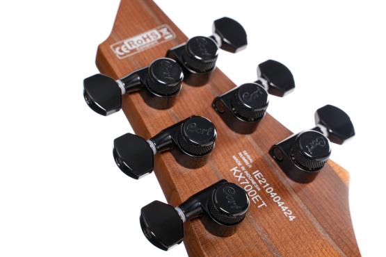 Cort X707 EverTune (Open Pore Black): 3