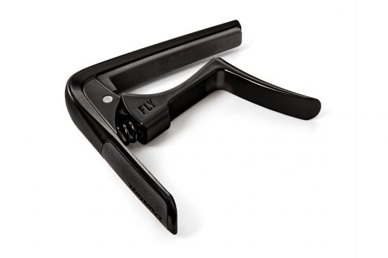 Dunlop 63CBK TRIGGER FLY CAPO CURVED - Black: 2