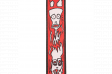 D'addario JOE SATRANI WOVEN GUITAR STRAP (UP IN FLAMES): 2