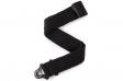 D'addario 50BAL01 AUTO LOCK GUITAR STRAP (BLACK PADDED STRIPES): 1