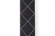 D'addario 50BAL02 AUTO LOCK GUITAR STRAP (BLACK PADDED DIAMONDS): 2