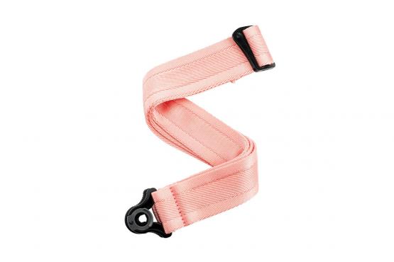 D'addario 50BAL06 AUTO LOCK GUITAR STRAP (NEW ROSE): 1