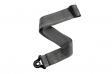 D'addario 50BAL09 AUTO LOCK GUITAR STRAP (METAL GREY): 1