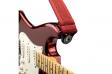 D'addario 50BAL11 AUTO LOCK GUITAR STRAP (BLOOD RED): 4