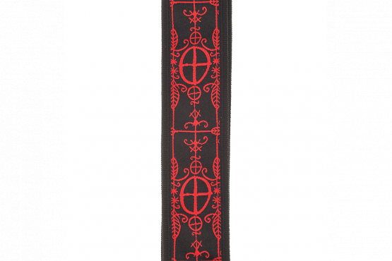 D'addario 50A12 NYLON WOVEN GUITAR STRAP (VOODOO): 2