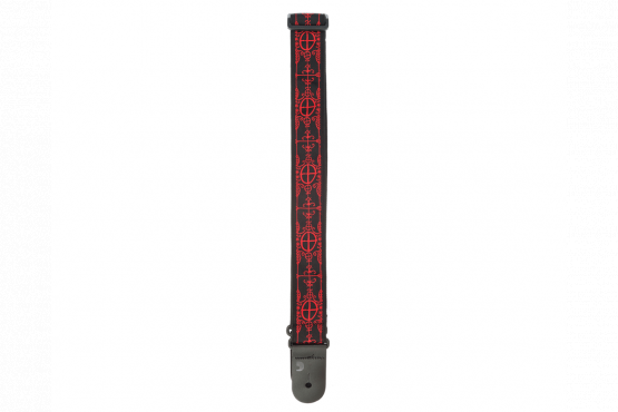 D'addario 50A12 NYLON WOVEN GUITAR STRAP (VOODOO): 3