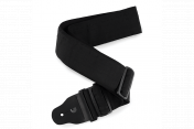 D'addario 74T000 POLYPRO BASS GUITAR STRAP BLACK (PADDED)