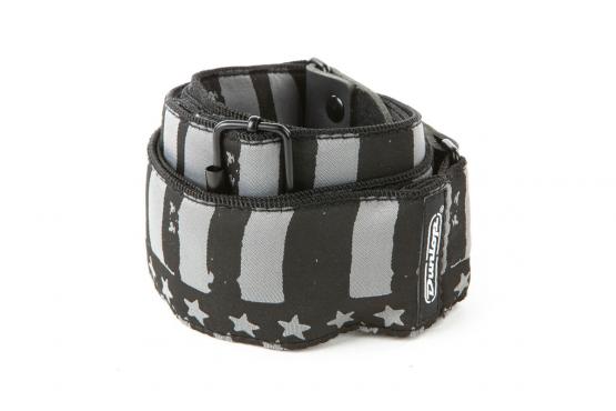 Dunlop D6713 JACQUARD STARS AND STRIPES STRAP: 1