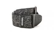 Dunlop D6714 JACQUARD BLACK THISTLE STRAP