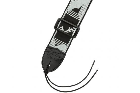 Fender STRAP 2" MONOGRAMMED BLACK/LIGHT GREY/DARK GREY: 2