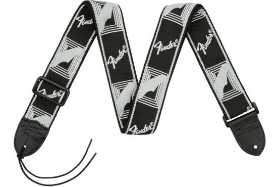 Fender STRAP 2" MONOGRAMMED BLACK/LIGHT GREY/DARK GREY: 1
