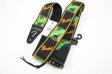 Fender STRAP 2" NEON MONOGRAMMED GREEN ORANGE: 3