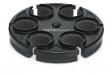 Gator FRAMEWORKS GFW-MIC-6TRAY MULTI MICROPHONE TRAY HOLDS 6 MICROPHONES: 3