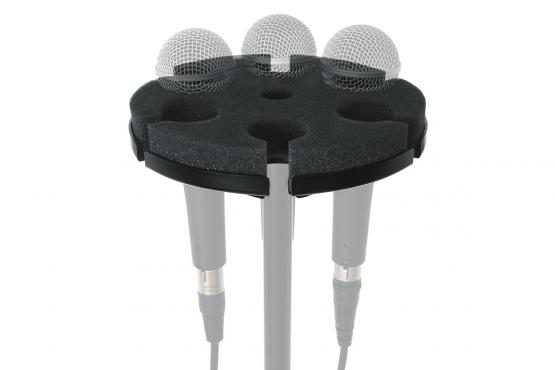 Gator FRAMEWORKS GFW-MIC-6TRAY MULTI MICROPHONE TRAY HOLDS 6 MICROPHONES: 1