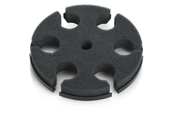 Gator FRAMEWORKS GFW-MIC-6TRAY MULTI MICROPHONE TRAY HOLDS 6 MICROPHONES: 2