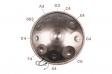 F-Zone HP22I9N-PURPLE - HANDPAN DRUM 22": 5