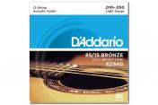 D`Addario EZ940 85/15 BRONZE LIGHT 12-STRINGS (10-50)