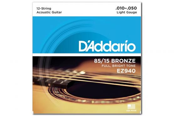 D`Addario EZ940 85/15 BRONZE LIGHT 12-STRINGS (10-50): 1