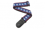 Planet Waves PW50A10 Woven Guitar Strap, Stars & Stripes