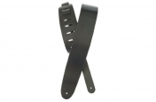 Planet Waves PW25BL00 Basic Classic Leather Guitar Strap, Black