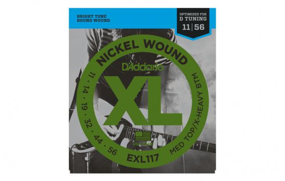 D`Addario EXL117 XL MEDIUM TOP / X-HEAVY BOTTOM (11-56): 1