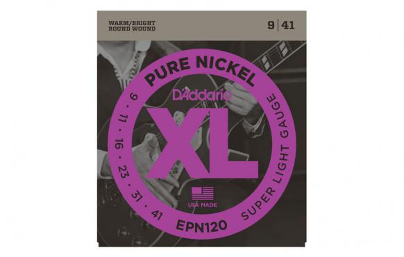 D`Addario EPN120 XL PURE NICKEL SUPER LIGHT 09-41: 1