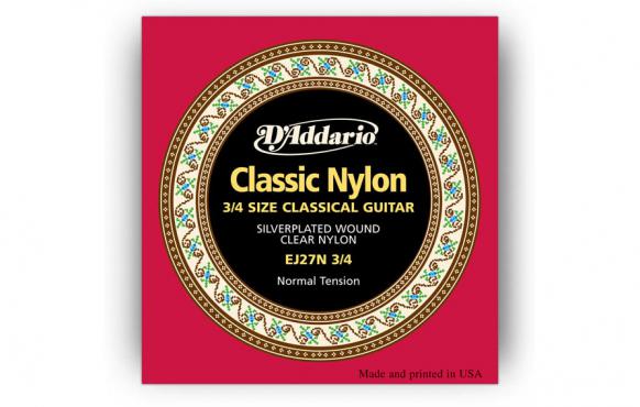 D`Addario EJ27N 3/4 STUDENT CLASSICS NORMAL TENSION 3/4: 1