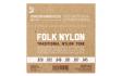 D`Addario EJ32C FOLK NYLON Ball End Silver Wound / Clear Treble: 2