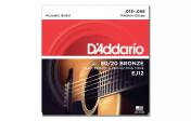 D`Addario EJ12 80/20 BRONZE MEDIUM 13-56