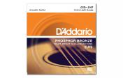 D`Addario EJ15 PHOSPHOR BRONZE EXTRA LIGHT 10-47