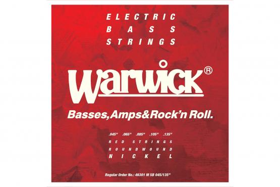 Warwick 46301 NICKEL ELECTRIC BASS M5B (45-135): 1