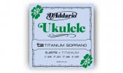 D`Addario EJ87S TITANIUM UKULELE SOPRANO