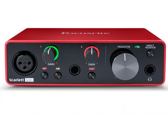 Focusrite Scarlett SOLO 3rd Gen: 2