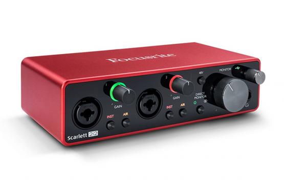 Focusrite Scarlett 2i2 3rd Gen: 1