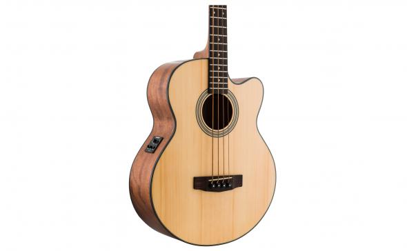 Cort SJB 5F (Natural Satin) w/bag: 2