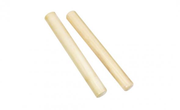 Gon Bops PCLAVW TRADITIONAL WHITE WOOD CLAVES: 1