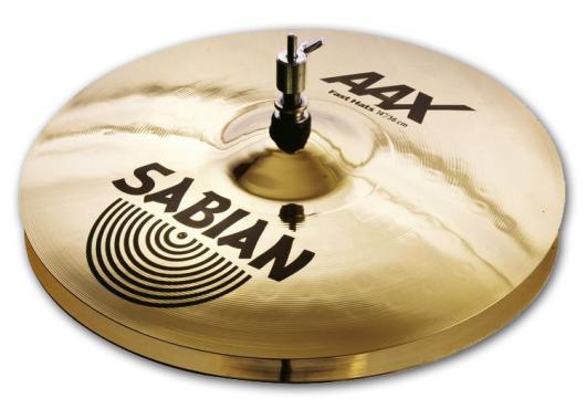 Sabian 14" AAX Fast Hats: 1
